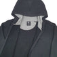 Mens Black Starter  Full Zip Jumper
