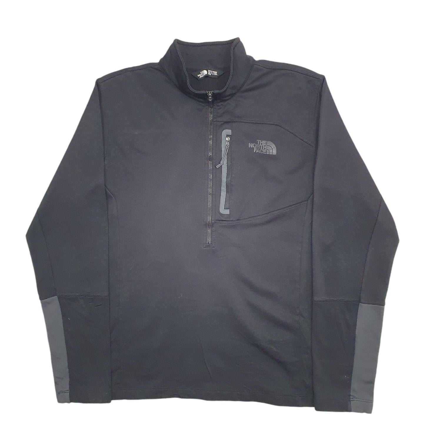 Mens Black The North Face  Quarter Zip Jumper