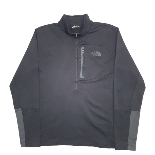 Mens Black The North Face  Quarter Zip Jumper