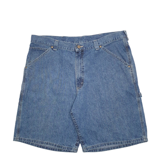 Mens Blue Lee Dungarees Carpenter Shorts