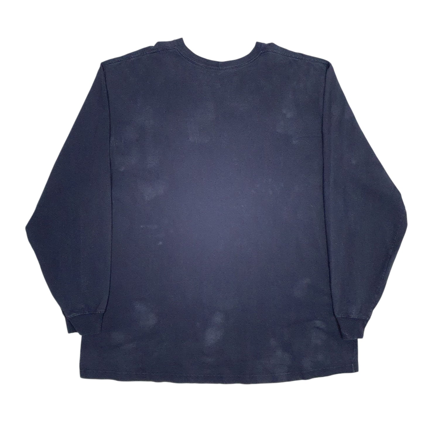 Mens Navy Carhartt  Long Sleeve T Shirt