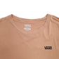 Mens Brown Vans  Short Sleeve T Shirt
