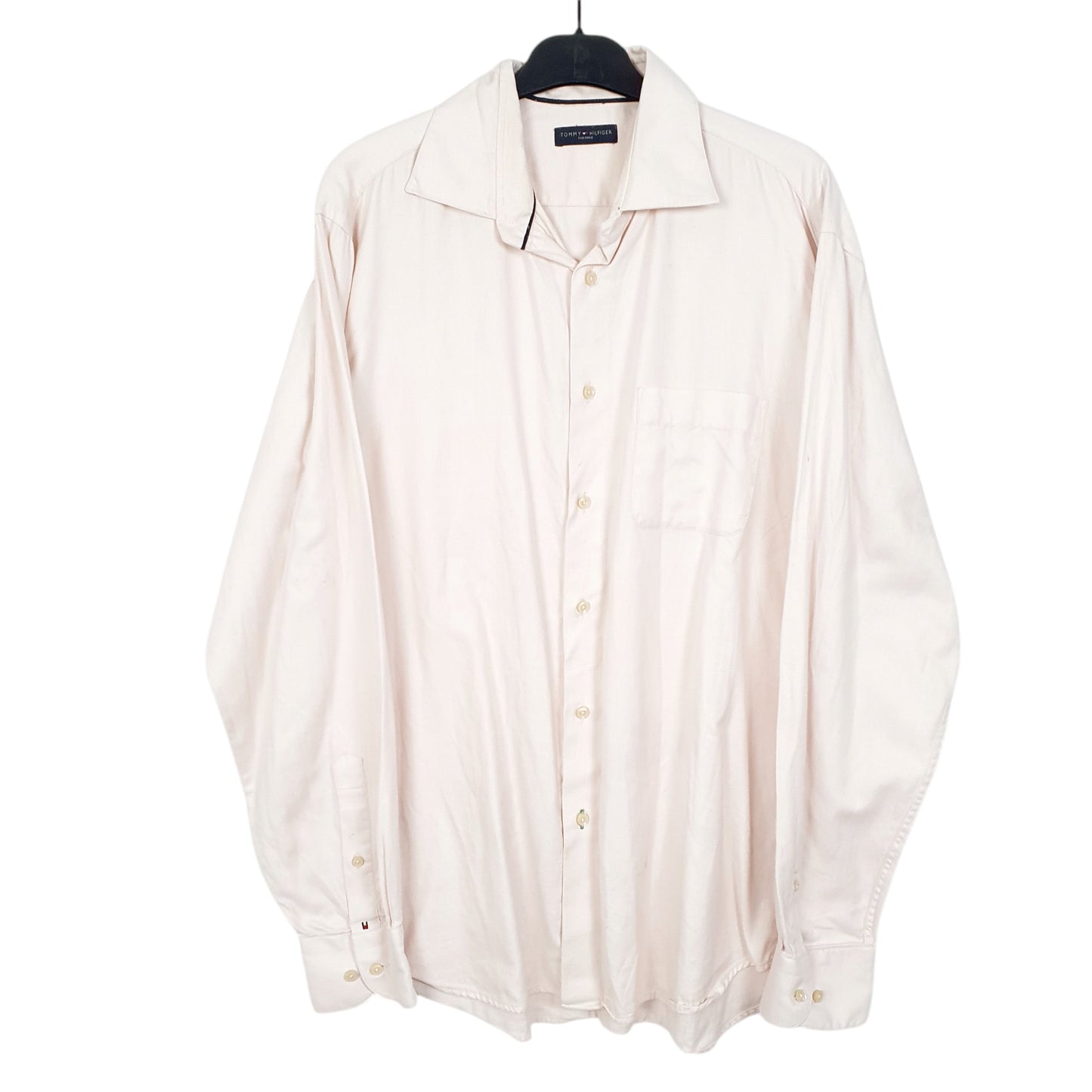 Mens Pink Tommy Hilfiger  Long Sleeve Shirt