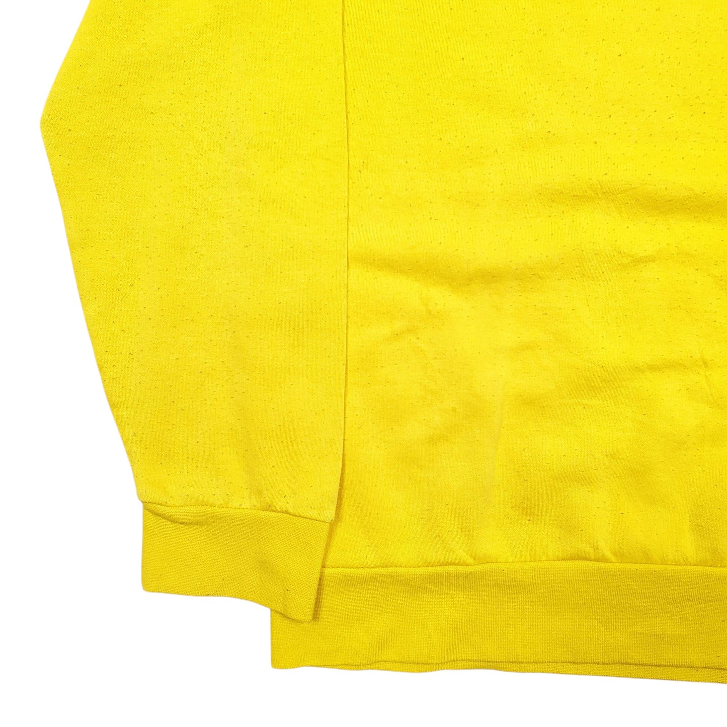 Mens Yellow Champion Michigan Wolverines Spellout Crewneck Jumper
