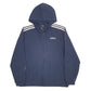 Mens Navy Adidas  Hoodie Coat