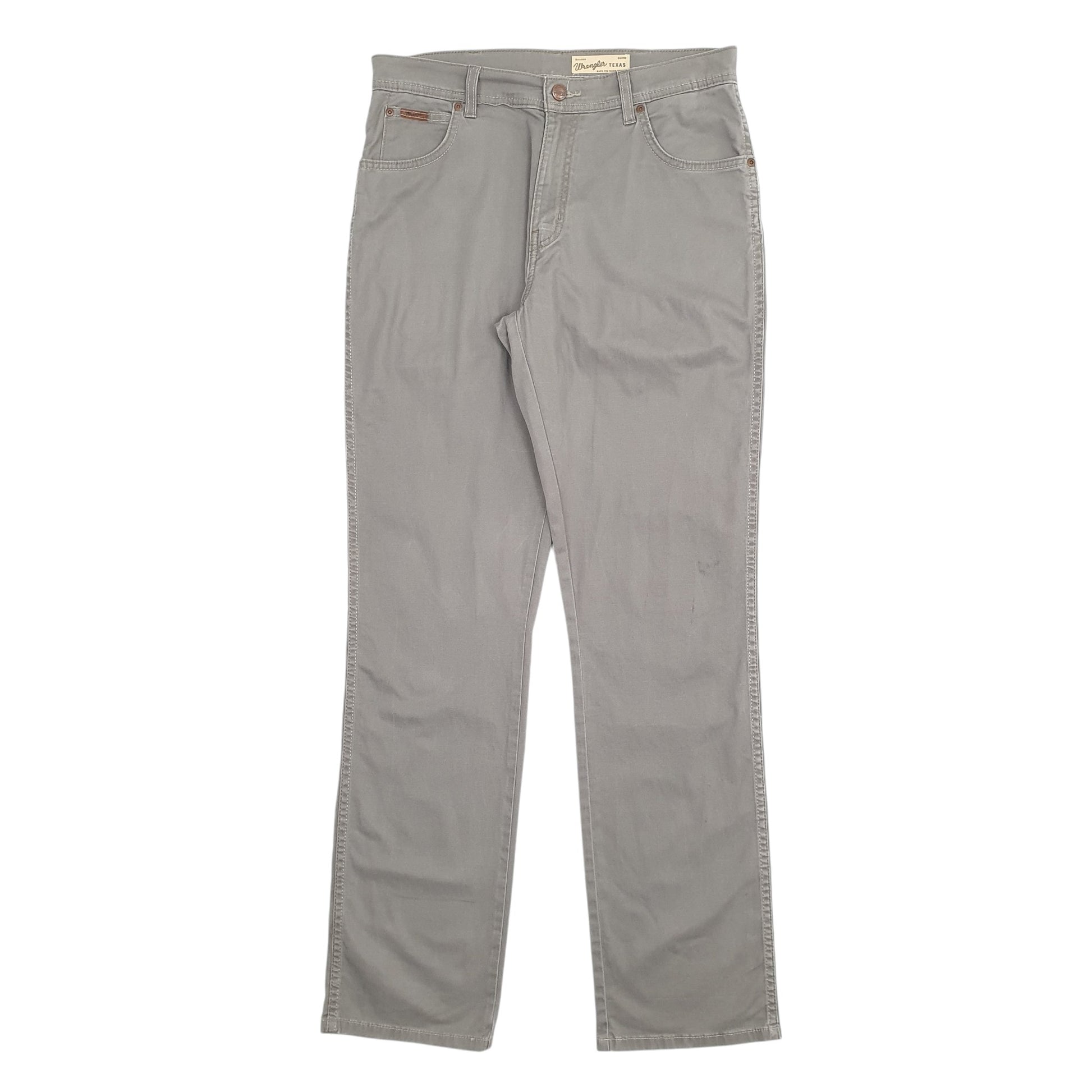 Mens Grey Wrangler  Chino Trousers