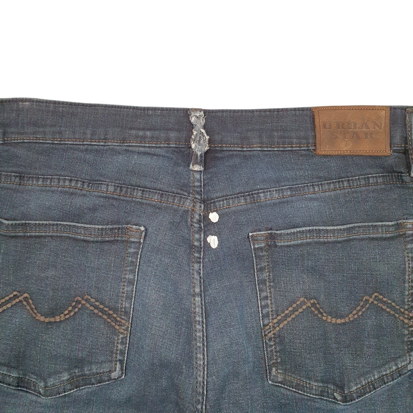 Mens Blue Urban Star Stretch Casual JeansW38 L33