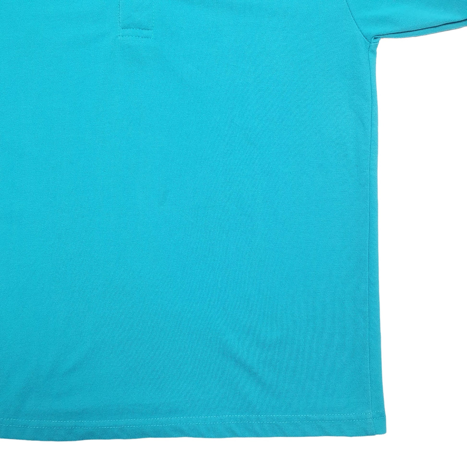 Mens Turquoise Lacoste  Short Sleeve Polo Shirt