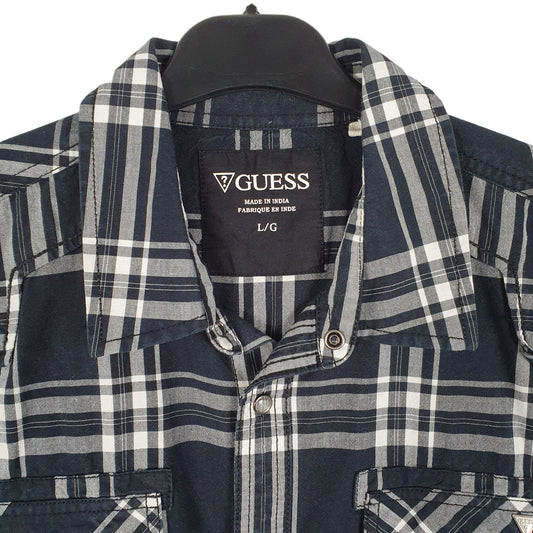 Mens Black Guess ? Short Sleeve Shirt