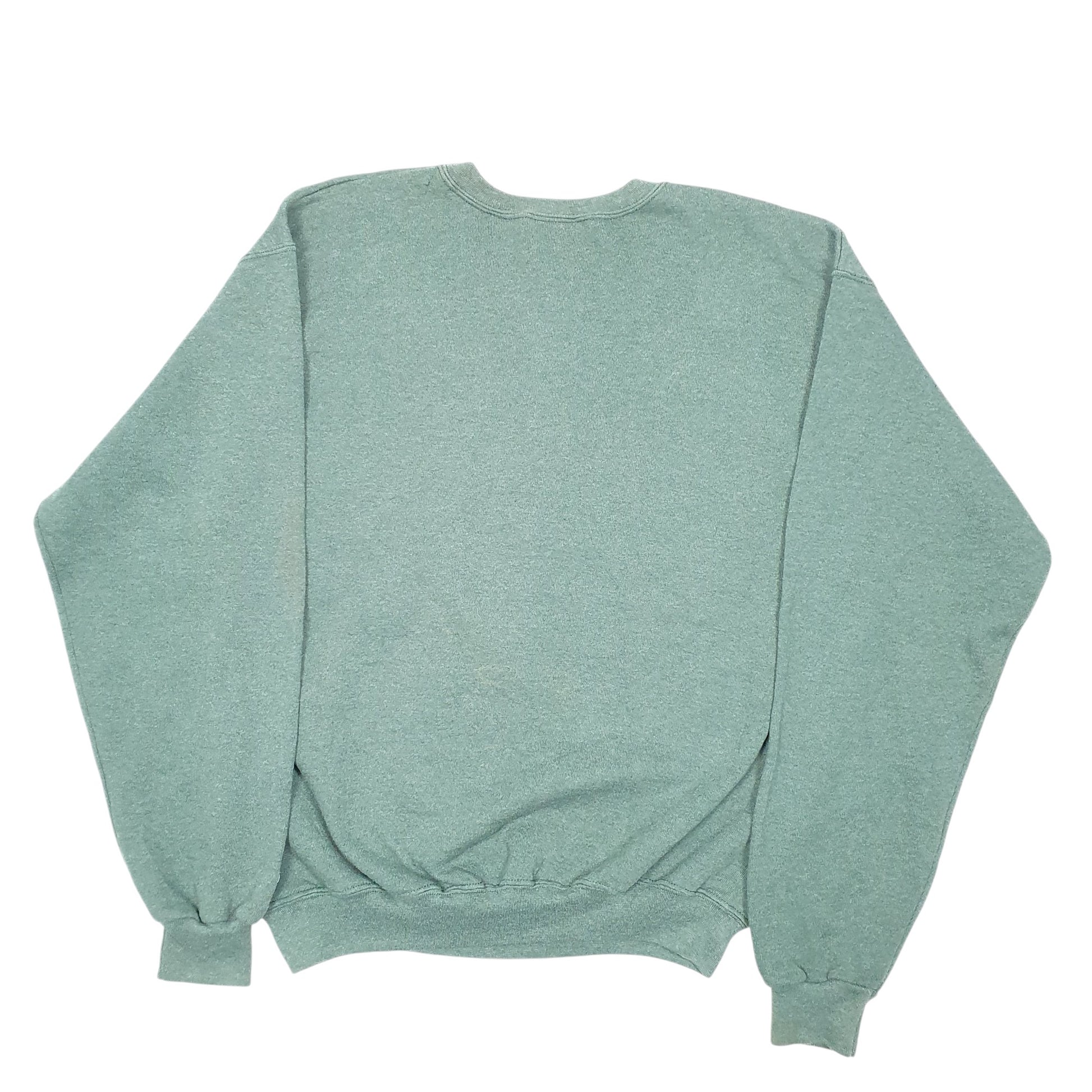 Mens Green Champion  Crewneck Jumper