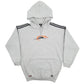 Mens Grey Adidas JR Hoodie Jumper