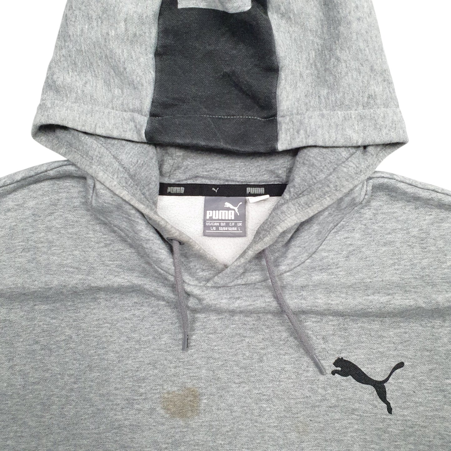 Mens Grey Puma  Crewneck Jumper