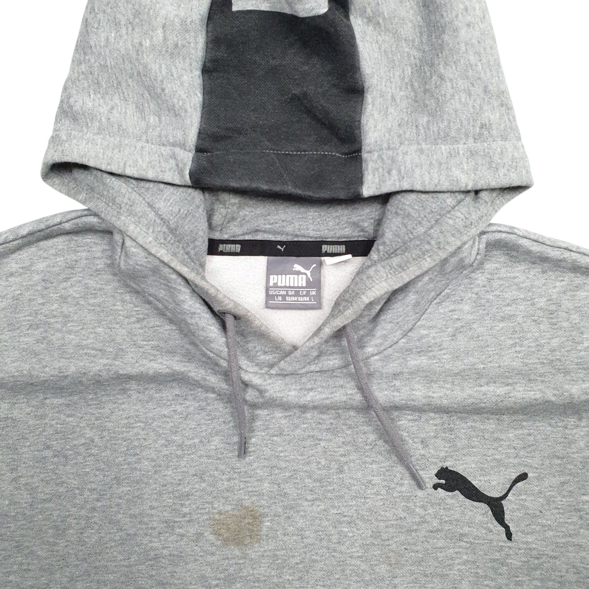 Mens Grey Puma  Crewneck Jumper