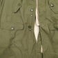 Womens Green Unbranded Vintage Military Sherpa Lined.  Coat