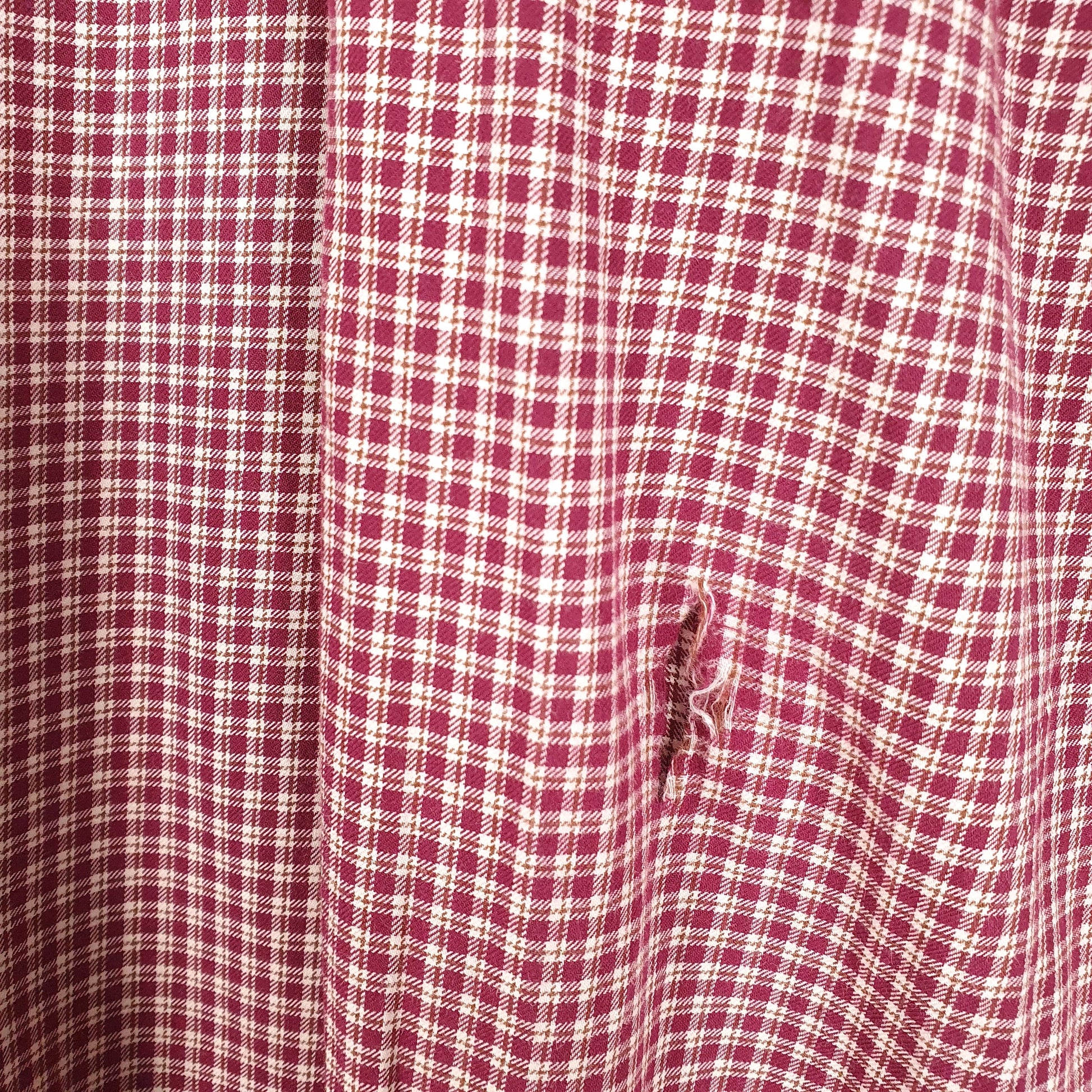 Mens Burgundy Ralph Lauren Oxford Long Sleeve Shirt