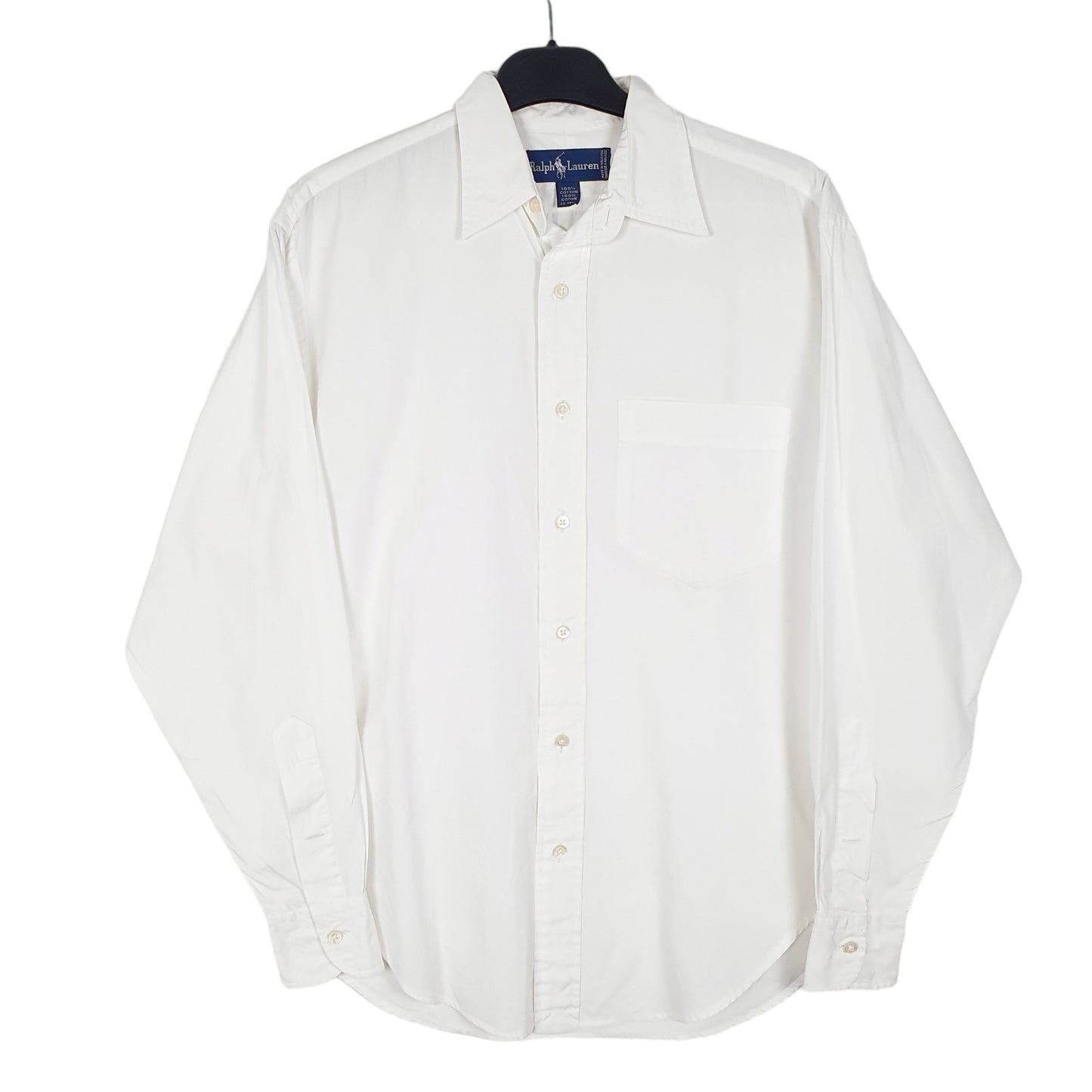 Mens White Ralph Lauren  Long Sleeve Shirt