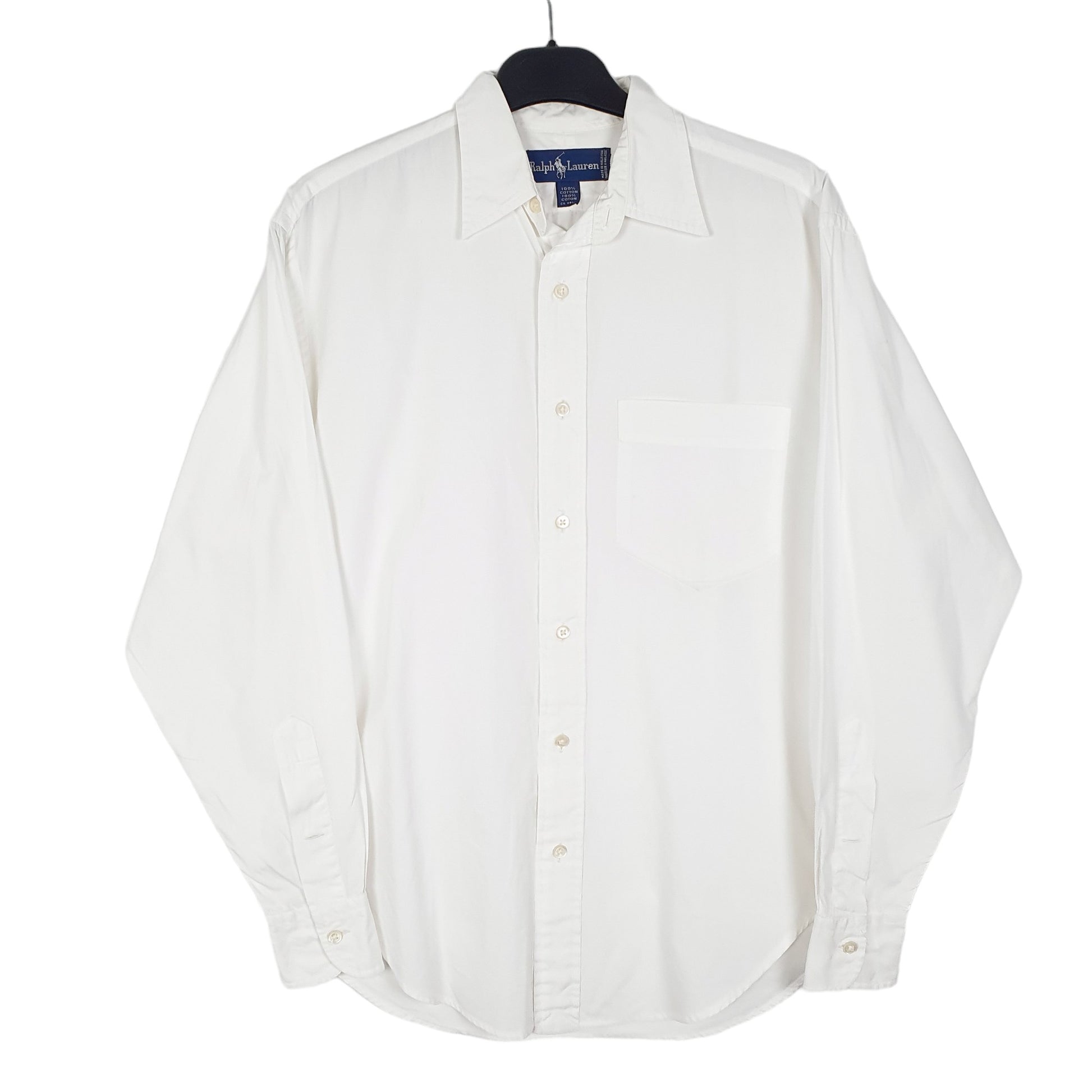Mens White Ralph Lauren  Long Sleeve Shirt