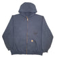 Mens Navy Carhartt  Full Zip Jumper