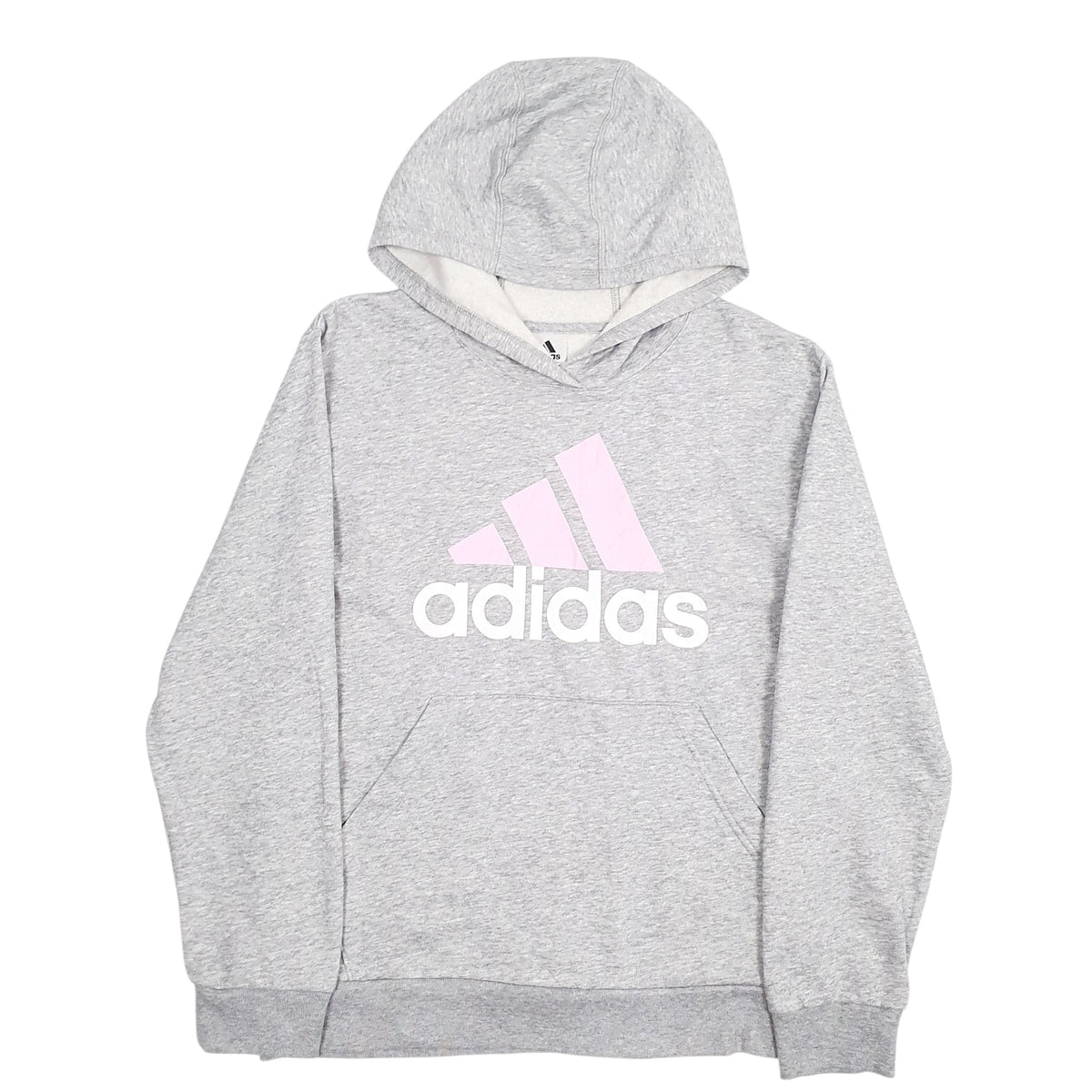 Womens Grey Adidas  Hoodie Jumper