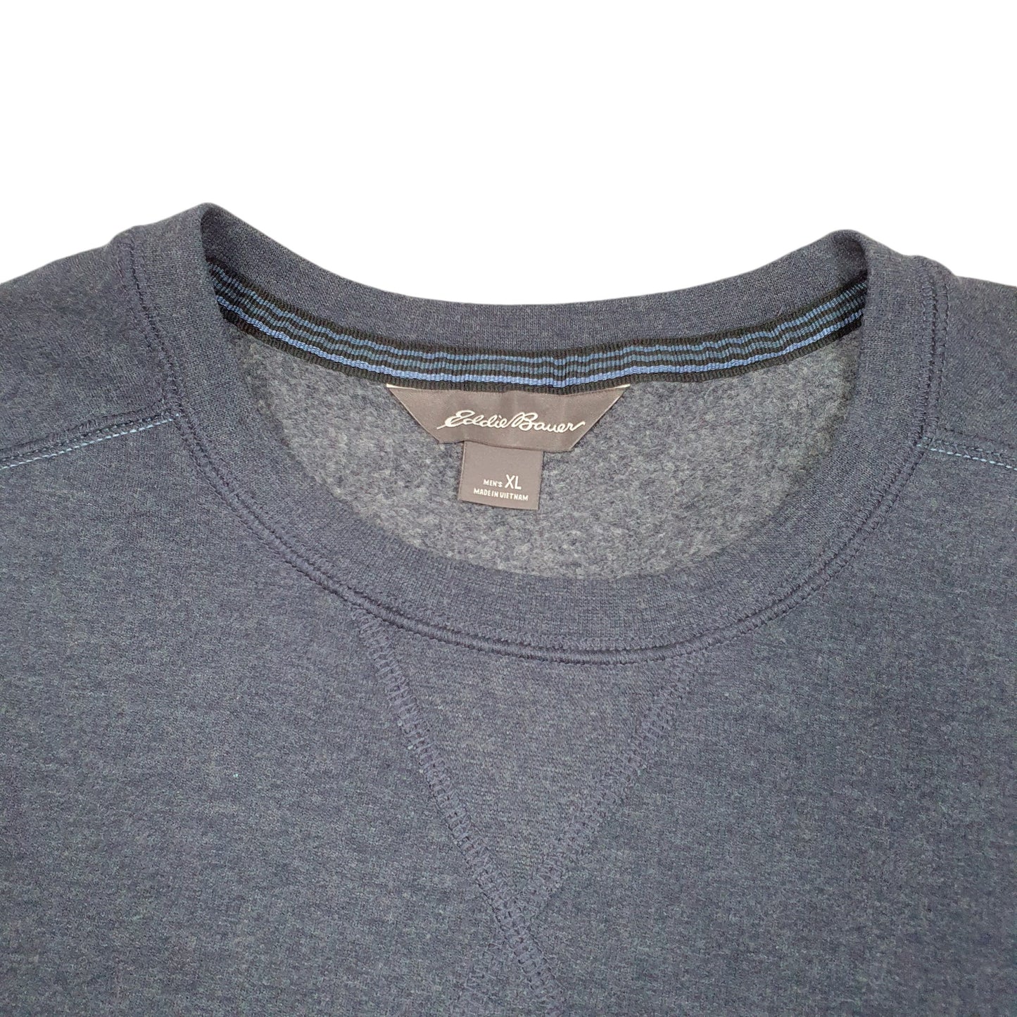 Mens Grey Eddie Bauer Sweater Sweat Crewneck Jumper
