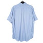 Mens Blue Lacoste  Short Sleeve Shirt