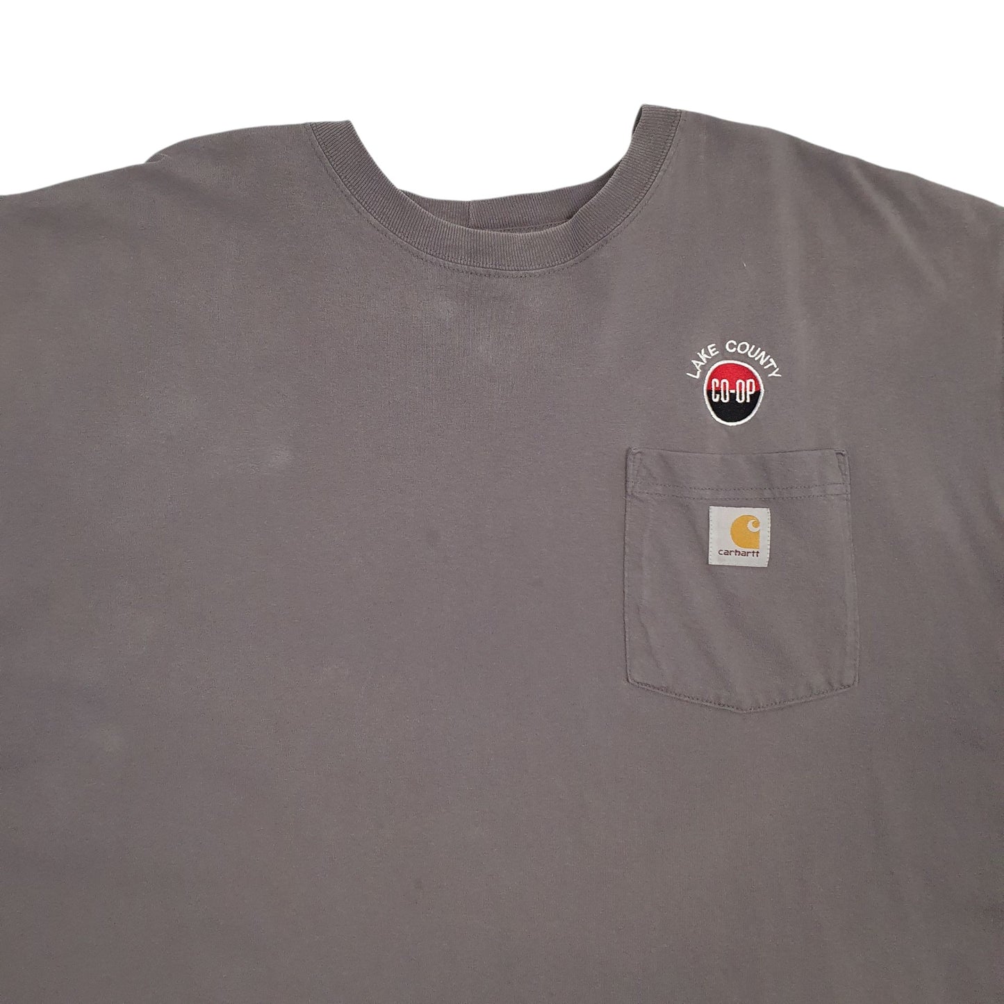 Mens Grey Carhartt  Short Sleeve T Shirt