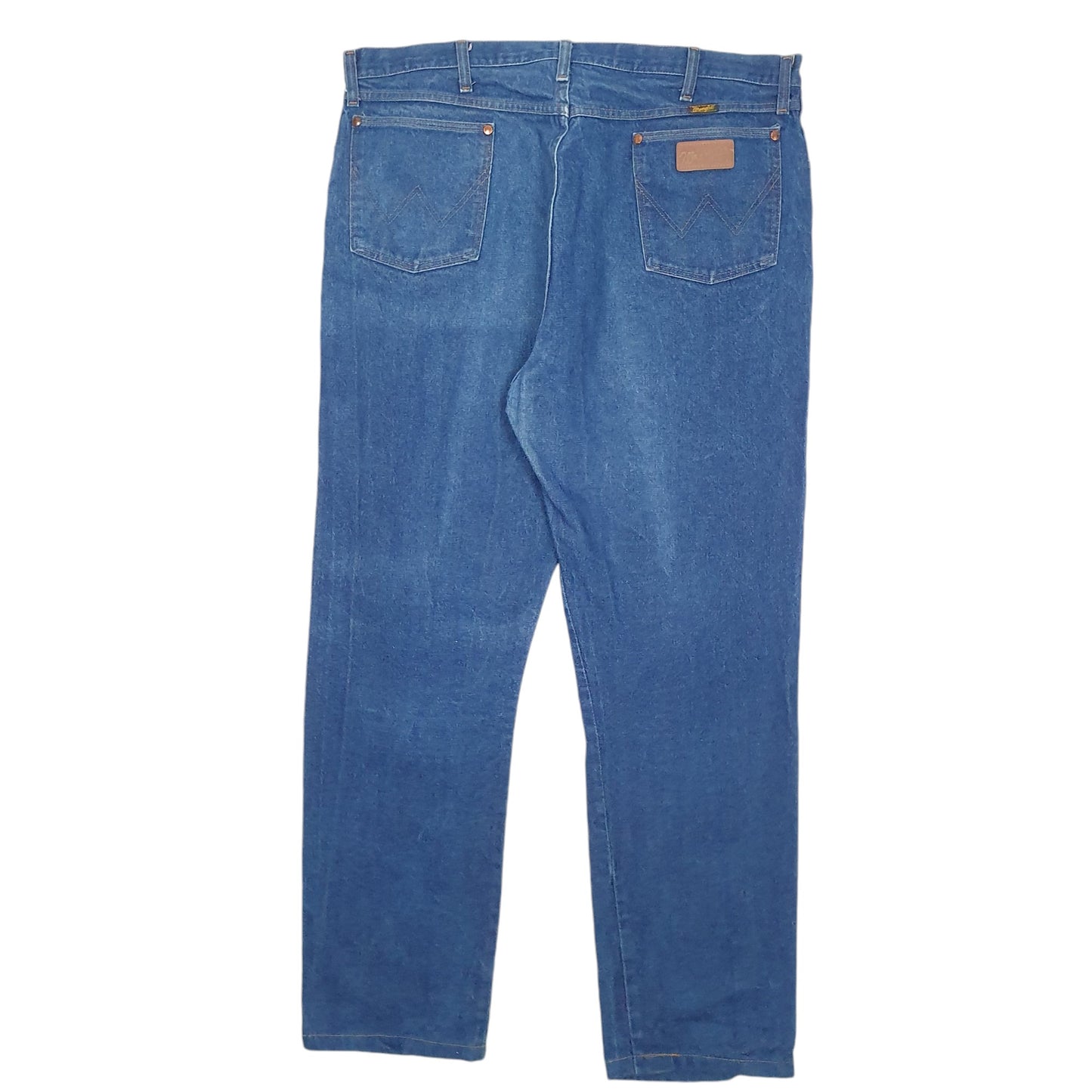 Mens Blue Wrangler Made In USA Vintage 90's Regular JeansW42 L33