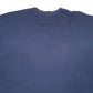 Mens Navy Fruit Of The Loom Single Stitch Vintage 90s Short Sleeve T Shirt
