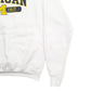 Mens White Champion Michigan Spellout Hoodie Jumper