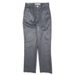 Womens Black Zara Leather Chino Trousers