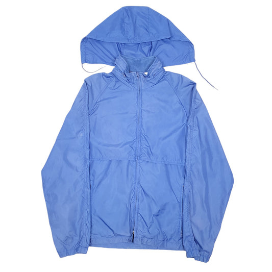 Mens Blue Woolrich Lightweight Windbreaker Vintage  Coat