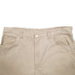 Mens Beige Wrangler Denim Jeans Jorts Cargo Shorts