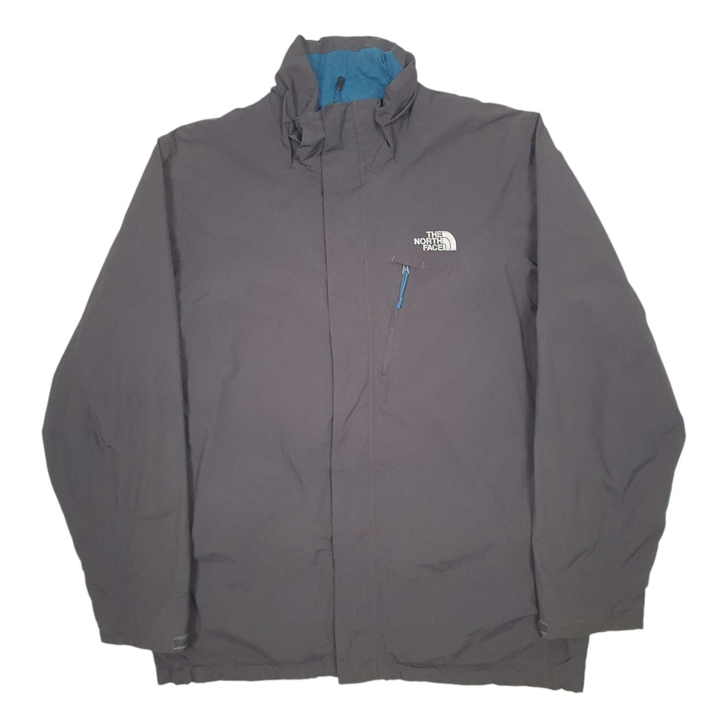 Mens Grey The North Face Raincoat Jacket Gorpcore  Coat