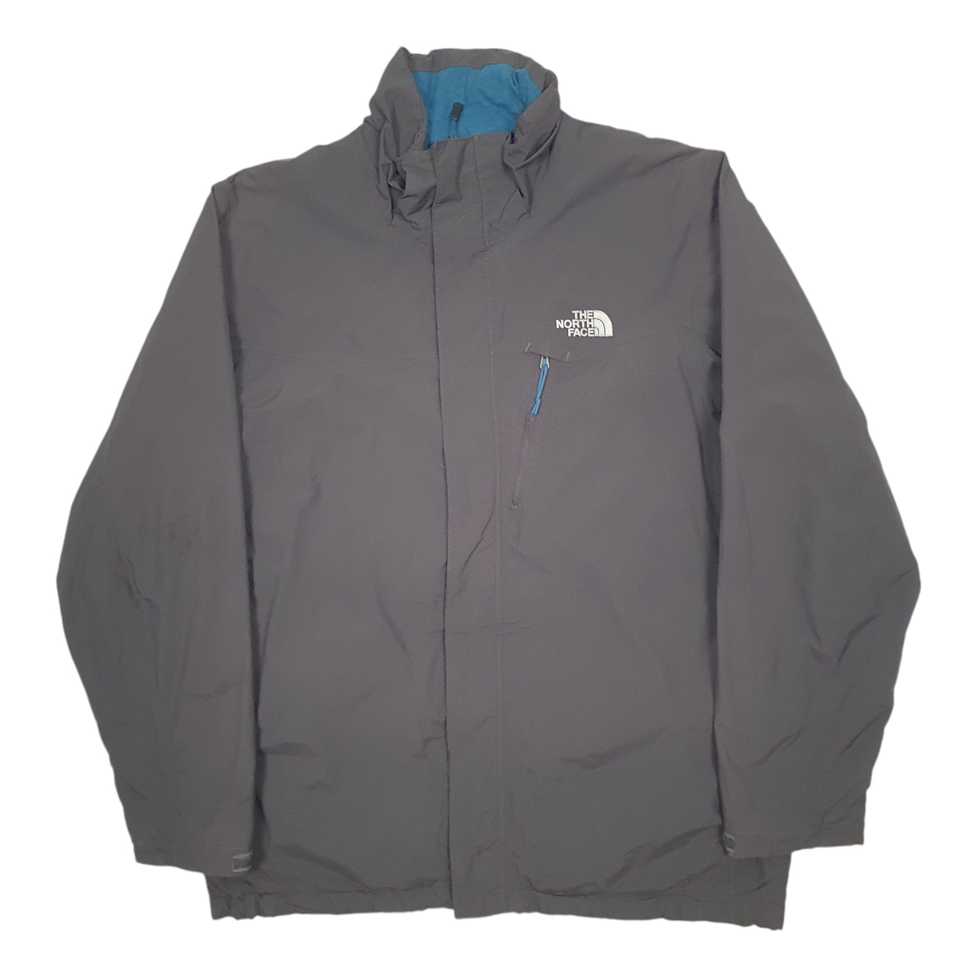 Mens Grey The North Face Raincoat Jacket Gorpcore  Coat