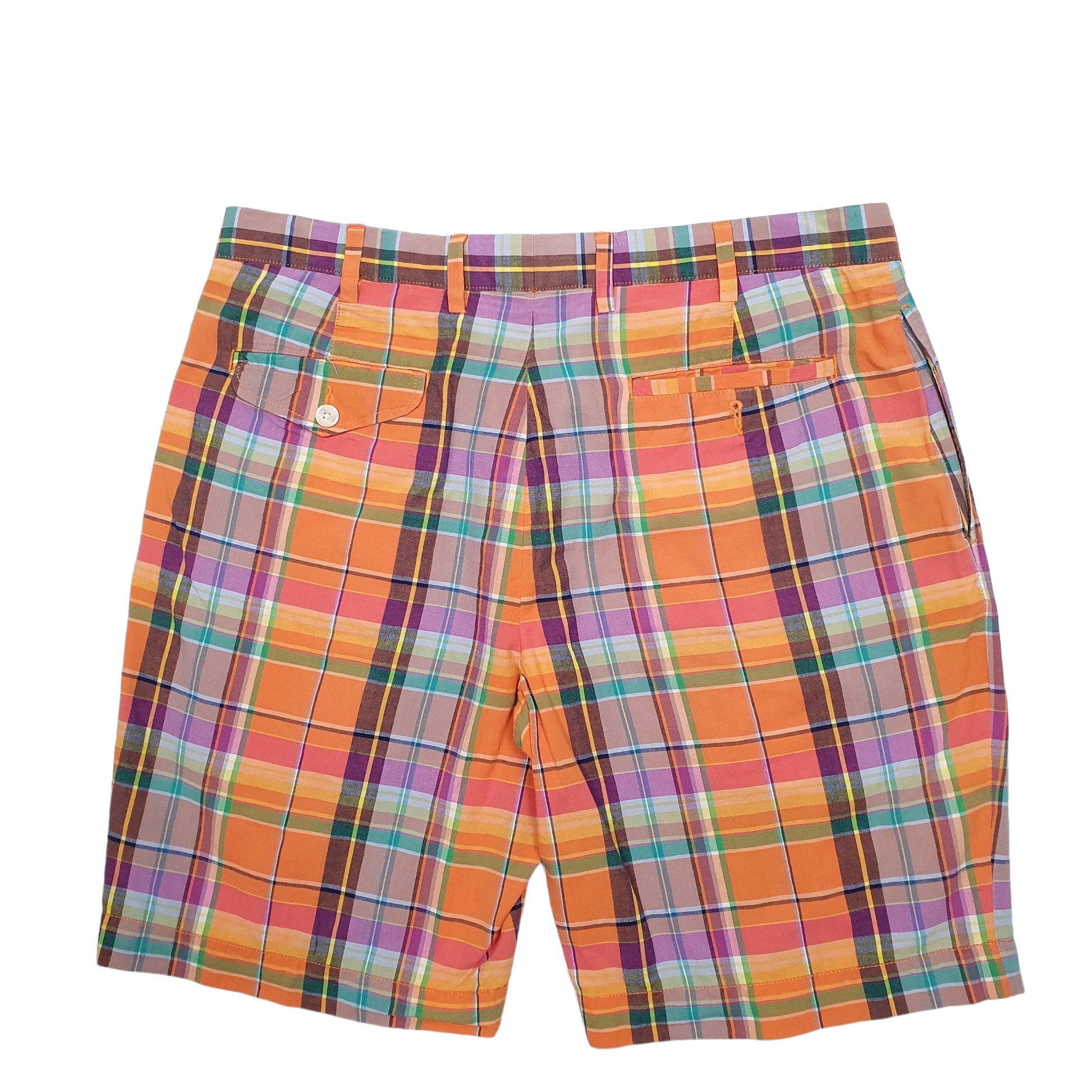 Mens Multi Polo Ralph Lauren Madras Ivy Chino Shorts