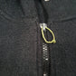 Mens Black NFL Hoodie Philadelphia Eagles American Football Full Zip Jumper