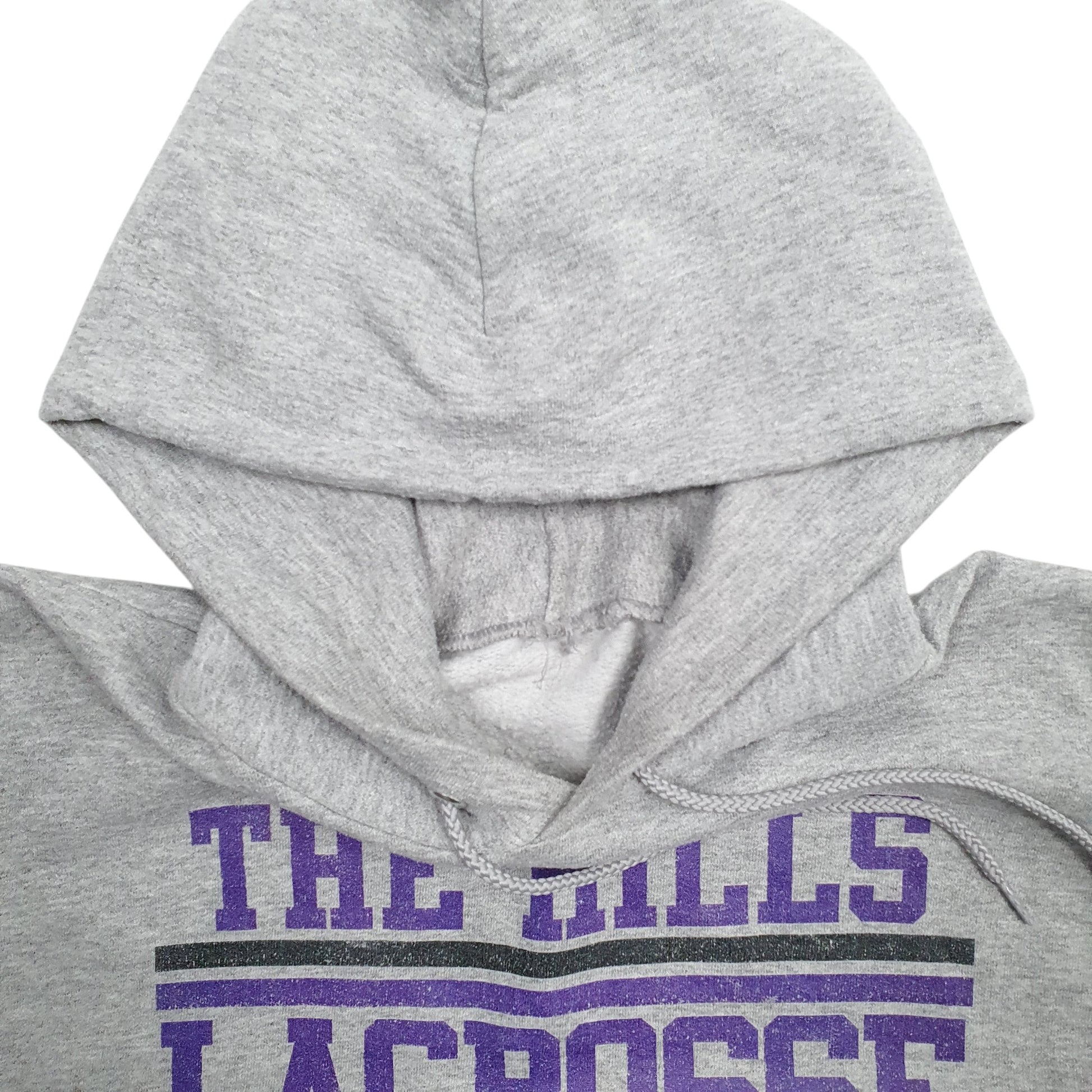 Mens Grey Champion Lacrosse Blackhawks Hoodie Jumper