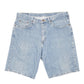 Mens Blue Wrangler Denim Jeans Jorts Regular Denim Shorts