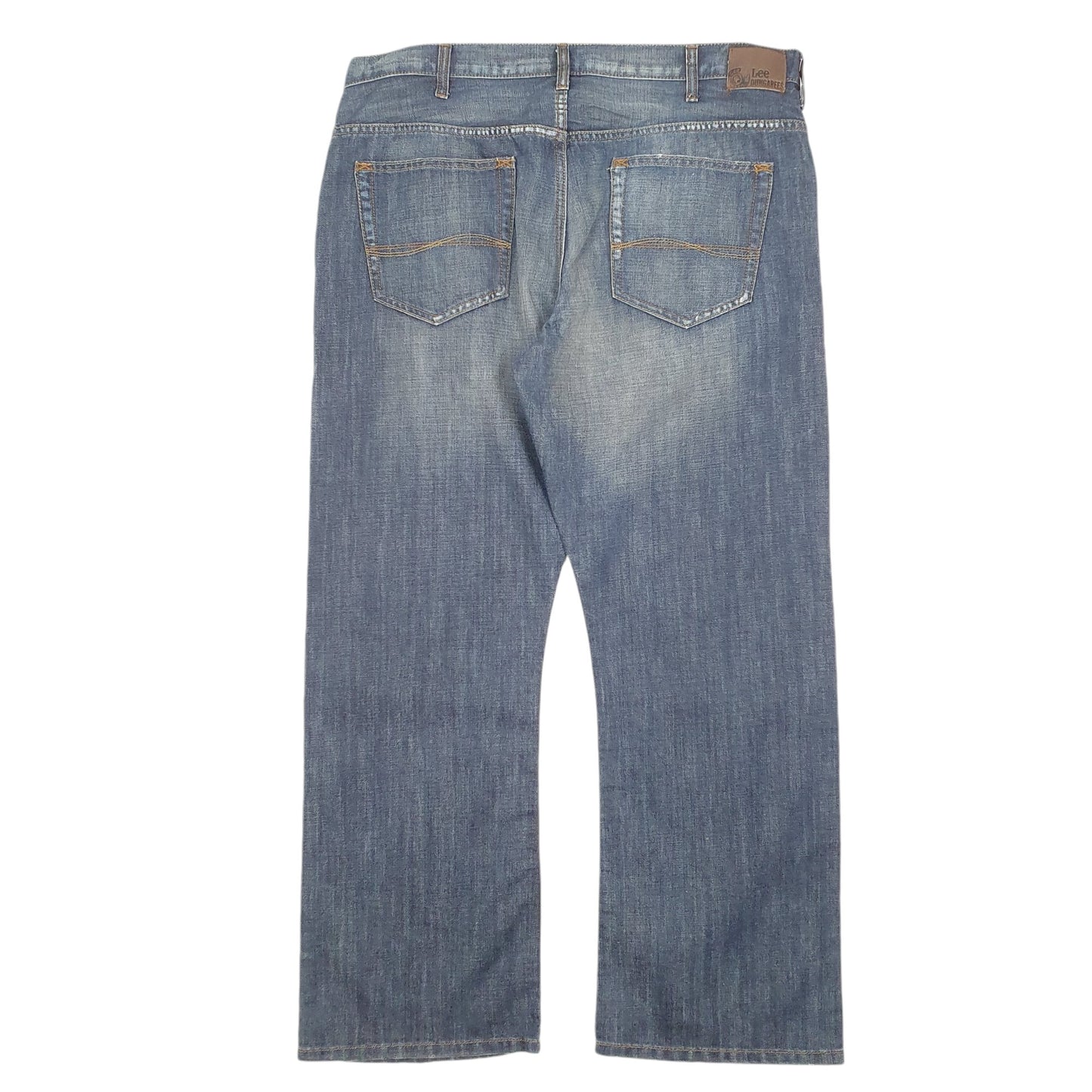 Mens Blue Lee Relaxed Casual JeansW38 L30