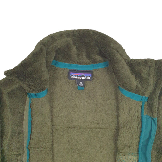 Womens Green Patagonia  Full Zip Jumper