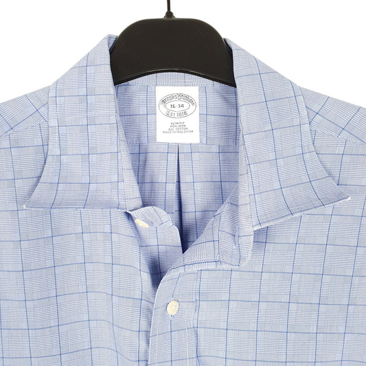 Mens Blue Brooks Brothers  Long Sleeve Shirt