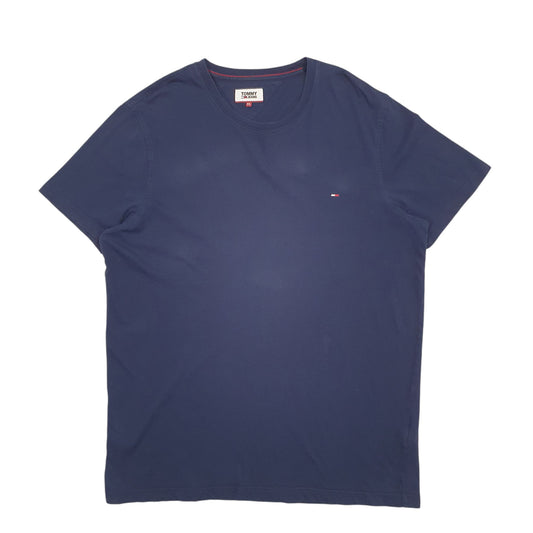 Mens Navy Tommy Hilfiger  Short Sleeve T Shirt