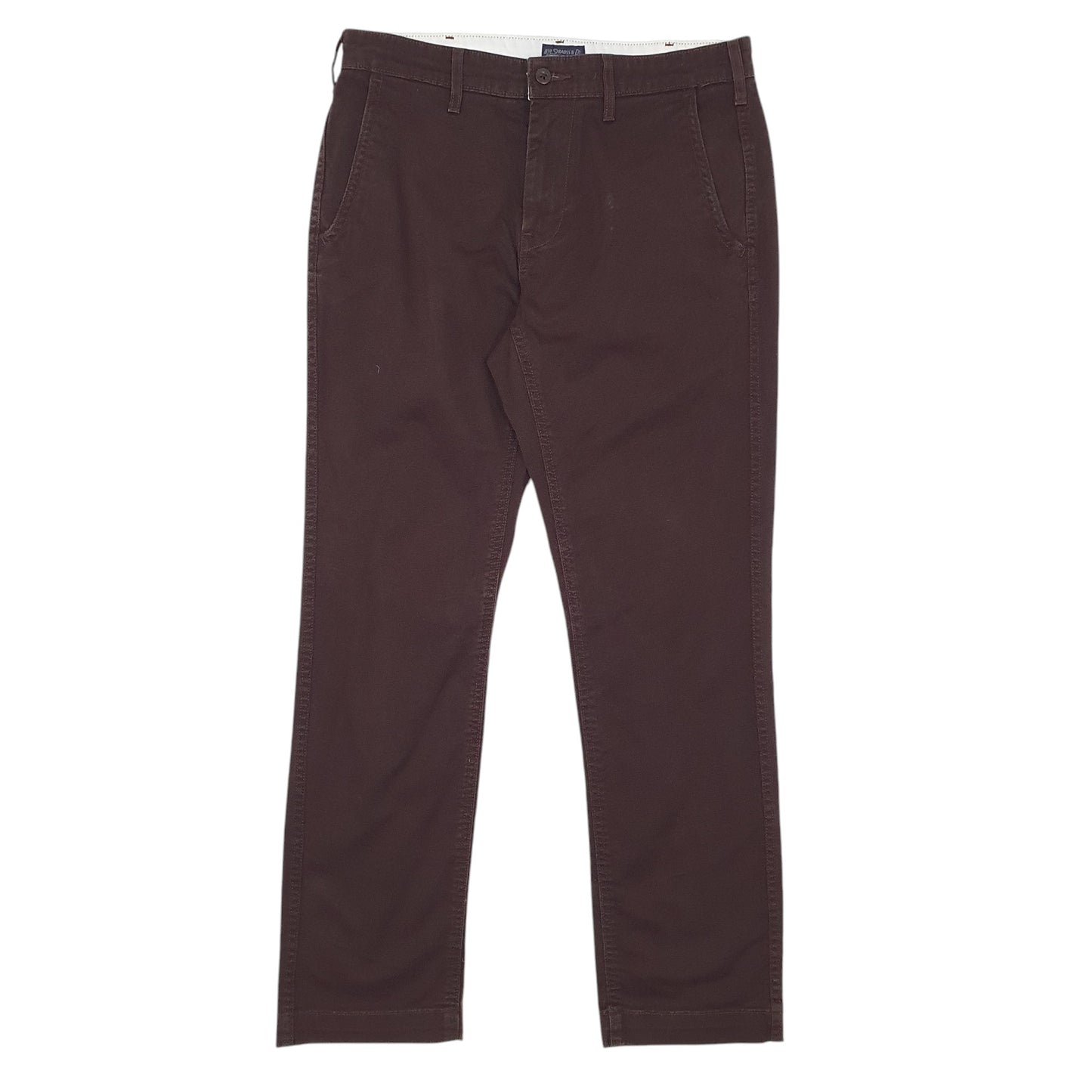 Mens Burgundy Levis  Chino Trousers