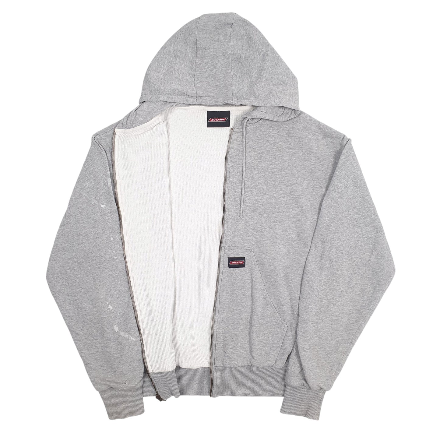 Mens Grey Dickies  Full Zip Jumper