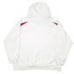 Mens White Nike Vintage Team 2000s Oklahoma USA Spellout Hoodie Jumper