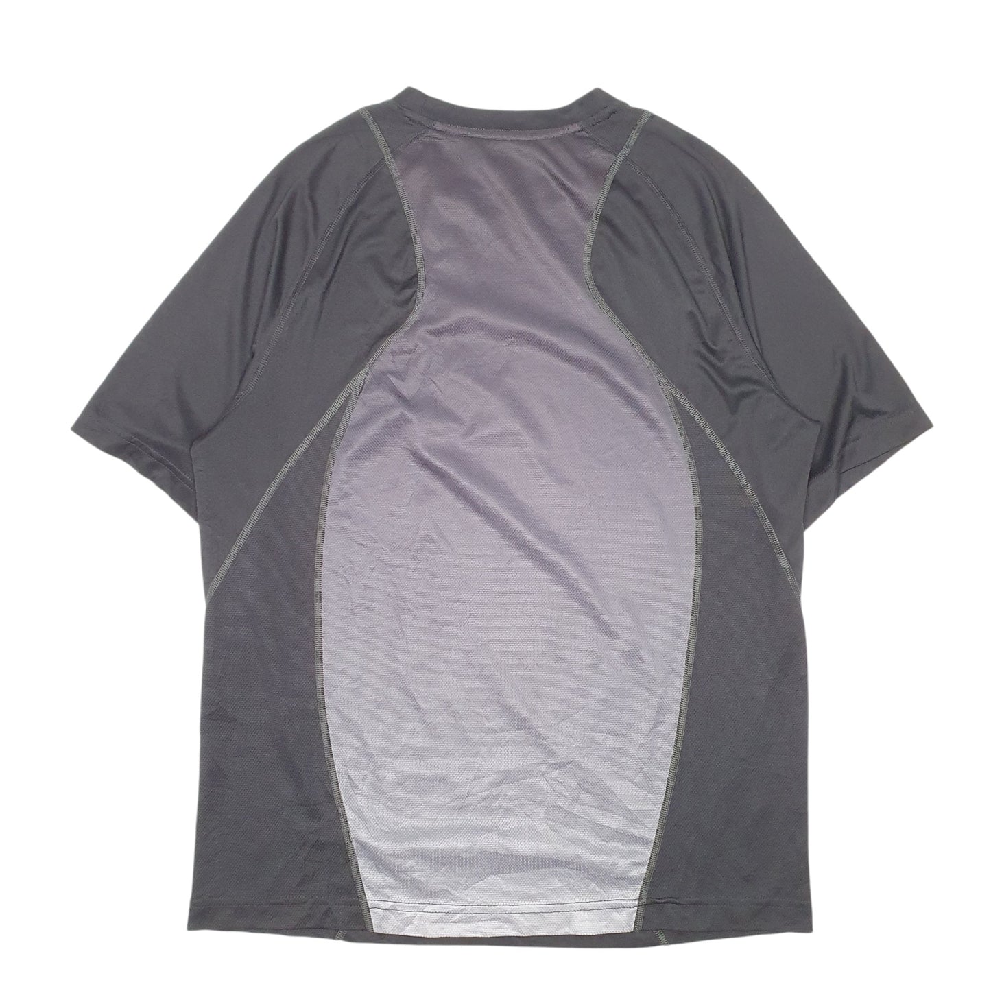 Mens Black Fila Sport Active Workout Gym Short Sleeve T Shirt