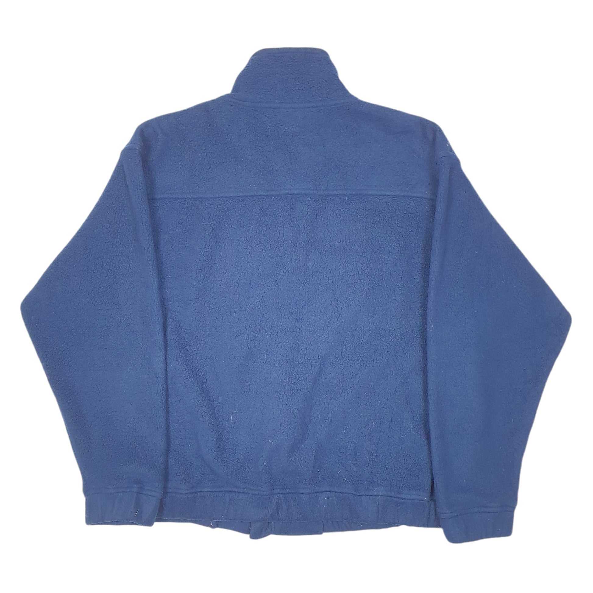 Mens Navy Dockers Golf Sweater Full Zip Jumper