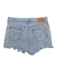 Womens Blue Levis 501 Denim Jorts Denim Shorts