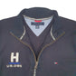 Mens Black Tommy Hilfiger  Quarter Zip Jumper