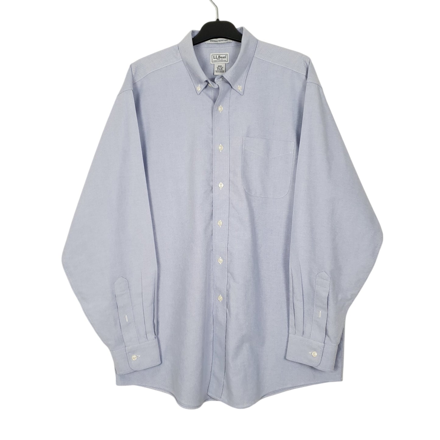 Mens Blue L.L.Bean  Long Sleeve Shirt